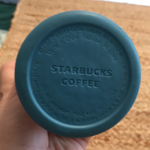 ⚫️🧜‍♀️  Starbucks 🧜‍♀️⚫️…2007 Travel Mug…Flip Top Insulated Coffee Mug! - Picture 5 of 7